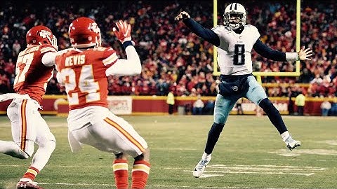 Marcus Mariota throws a crazy pass to himself for a TD!