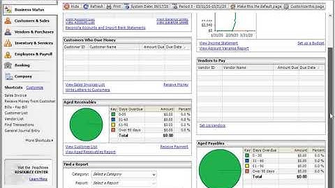 Peachtree accounting software demo part 1 video by Muhammad Taha Imtiaz.