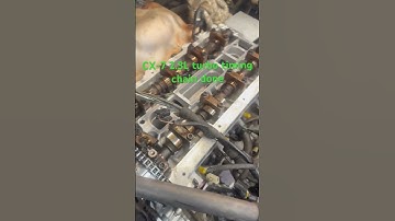 Timing chain done cx-7 2.3L turbo #mechanics #car #pinoyabroad #automobile #westernaustralia