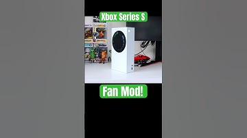 Xbox Series S RGB LED Fan Mod!
