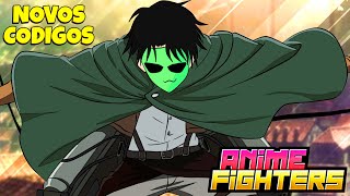 NOVOS CODIGOS do ANIME FIGHTERS SIMULATOR! e NOVA SUPER ATUALIZAÇÃO!