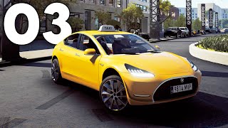 Taxi Life: A City Driving Simulator  Part 3  I Bought a Tesla!