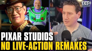 Pixar Head Pete Docter Say “NO” To Live Action Remakes