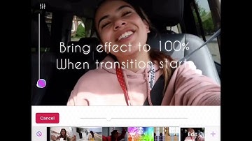 Screen stretch transition -Videostar tutorial