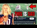 PATHETIC College Football Virtue Signal | Woman Plays One Defensive Snap For Woke Publicity Stunt