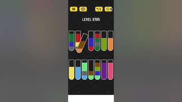 water sort puzzle level 9705