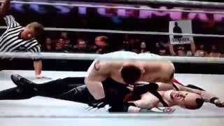 WWE 2k14 - Wrestlemania 30 in 60 seconds
