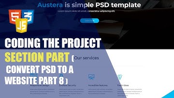 Coding the project section  (HTML / CSS with LESS preprocessor) - BEGINNERS