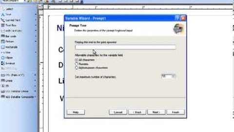 NiceLabel Pro how to connect to a database video