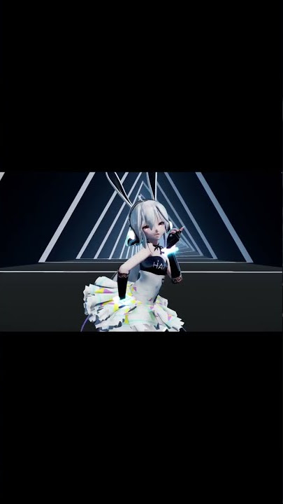 #Shorts [MMD] 127 Tda Cyber Bunny Haku Everglow Trailer [HD 60FPS]