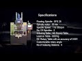 3 Spindle Single Pass Honing Machine with NC Rotary Table, Model: AB300 NC