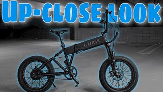 Luna Eclipse Folding E-Bike Close Up #ebikes