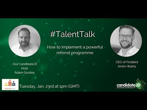 TalentTalk Employee Referral Programmes YouTube