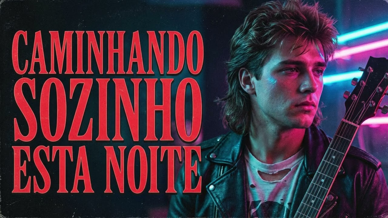 Caminhando Sozinho Esta Noite – Balada Romântica Rock Anos 80 | Performance Vocal Emocional
