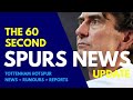 THE 60 SECOND SPURS NEWS UPDATE: Frank "Stick to the Plan, Stay Calm!" January Transfer Window, WSL