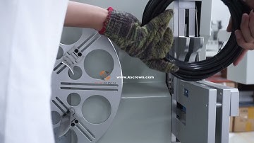 Automatic Wire Coil Winding and Cable Tie Tying Machine, Cable Coiling and Bundling Machine