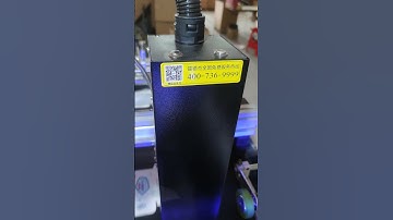 UV6810 inkjet printer prints on the Medicine box Pharmacy trackable QR code DM code UV可变数据喷码机