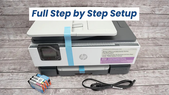 HP OfficeJet Pro 8135e: How to Setup Step by step for Beginners