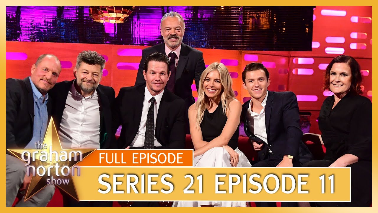 S21 E11 – The Graham Norton Show | Full Episode | Mark Wahlberg, Tom Holland, Woody Harrelson