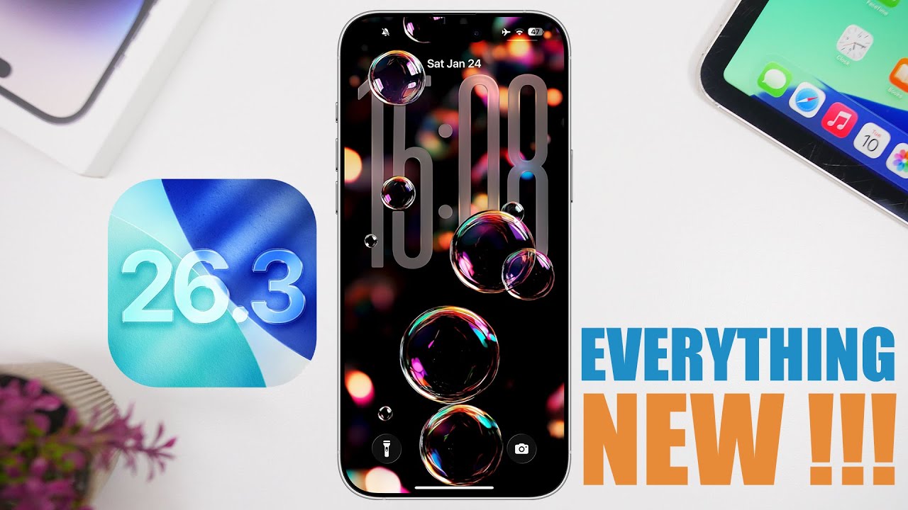 iOS 26.3 - Everything NEW Coming to iPhone !