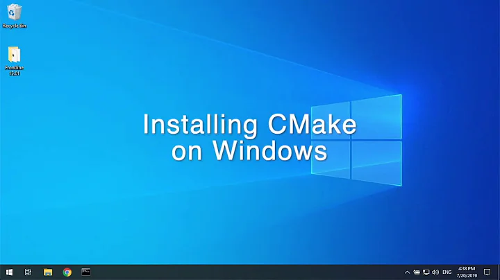 Installing CMake on Windows