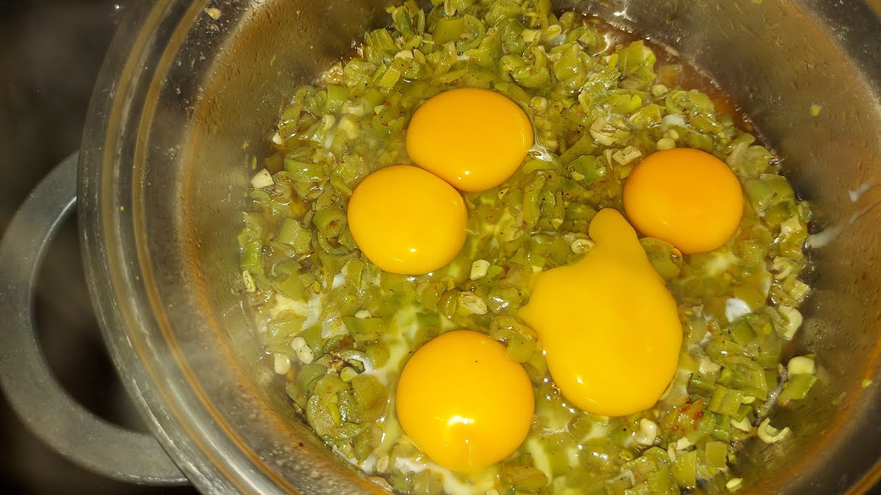 طريقةعمل الفول الاخضر مع البيض