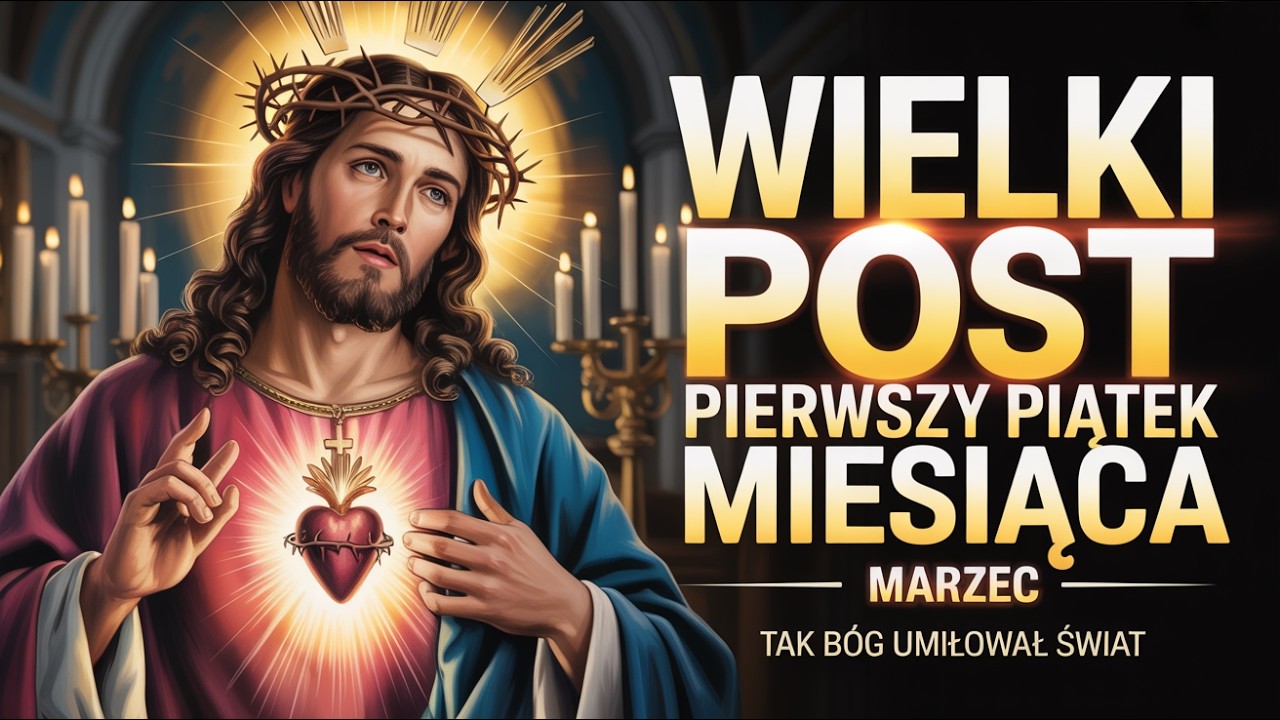 WIELKI POST – PIERWSZY PIĄTEK MIESIĄCA MARZEC | Tak Bóg umiłował świat