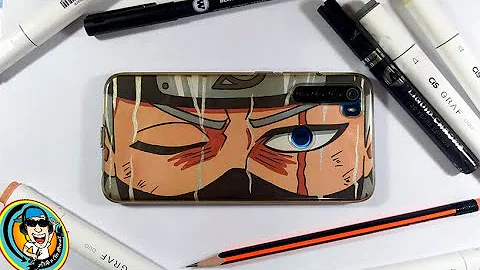 Como fazer um desenho na capa do celular?