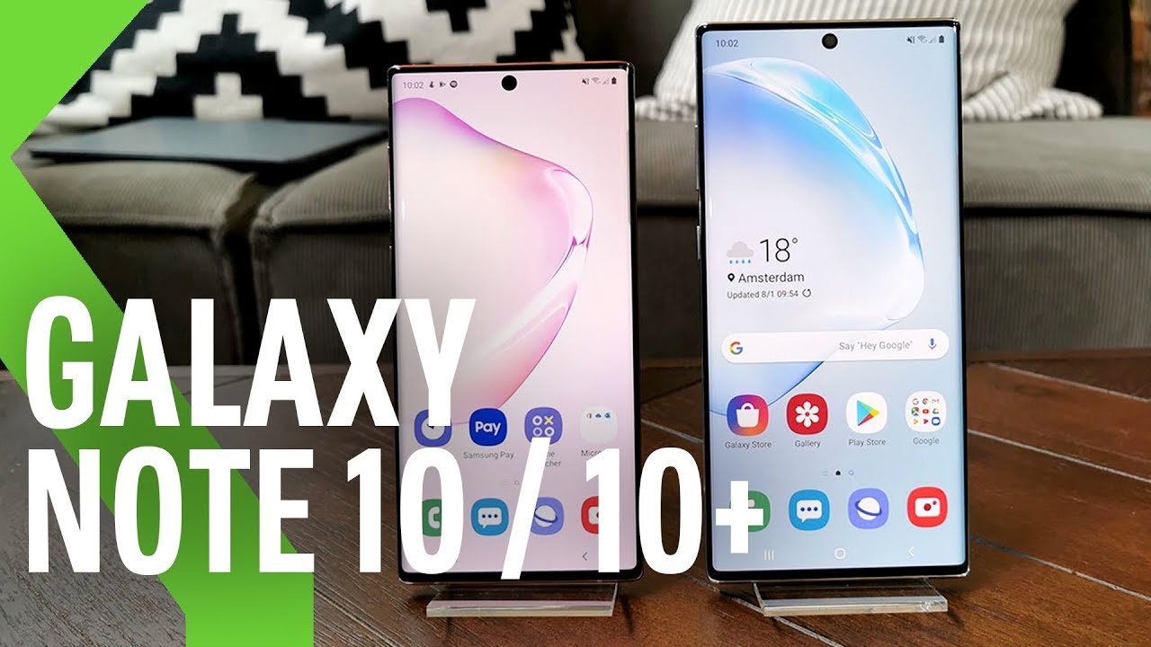 Nuevos Samsung Galaxy Note 10 y Note 10+: características, precio y ficha  técnica.