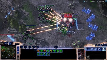 LotV 2017 Balance: Colossus Heavy Midgame vs Master Terran