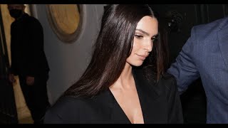 The 'Blurred Lines' video features Ratajkowski and two other half-naked models dancing suggestively