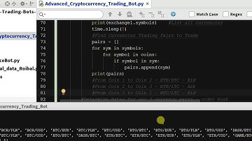 Coding Arbitrage Python Function 2 - Arbitrage Cryptocurrency Bot in Python  - Code  - Ch 5.18