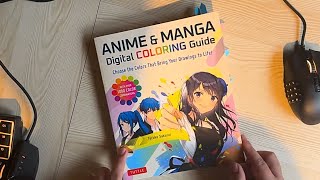 a very good anime coloring guide for artists, ANIME & MANGA Digital Coloring Guide ~ quick book flip screenshot 3