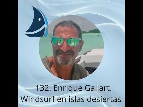 132. Enrique Gallart. Windsurfing on desert islands.