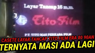 #layar#tancap#indonesia PASANG CASETE 16m LAYAR TANCAP BEKAS TITO FILM
