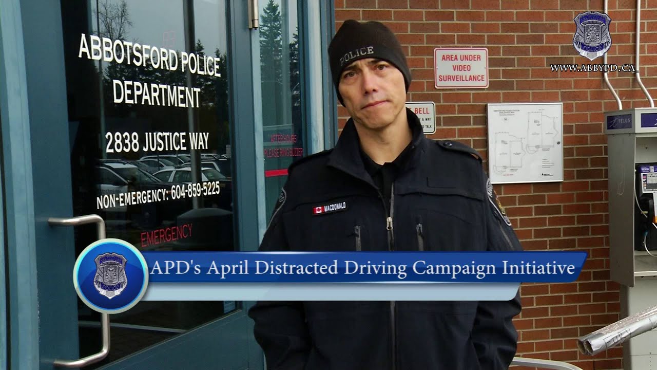 APD's April 1st 2016 Distracted Driving Enforcement Initiative canada dry