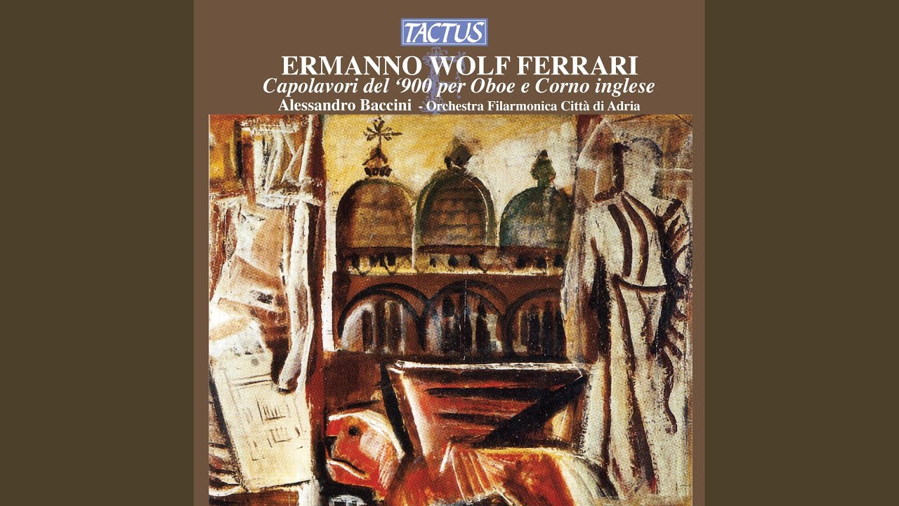 Oboe Concerto in C Major (after Cimarosa's Keyboard Sonatas) (arr. L. Ronconi) : I. Larghetto