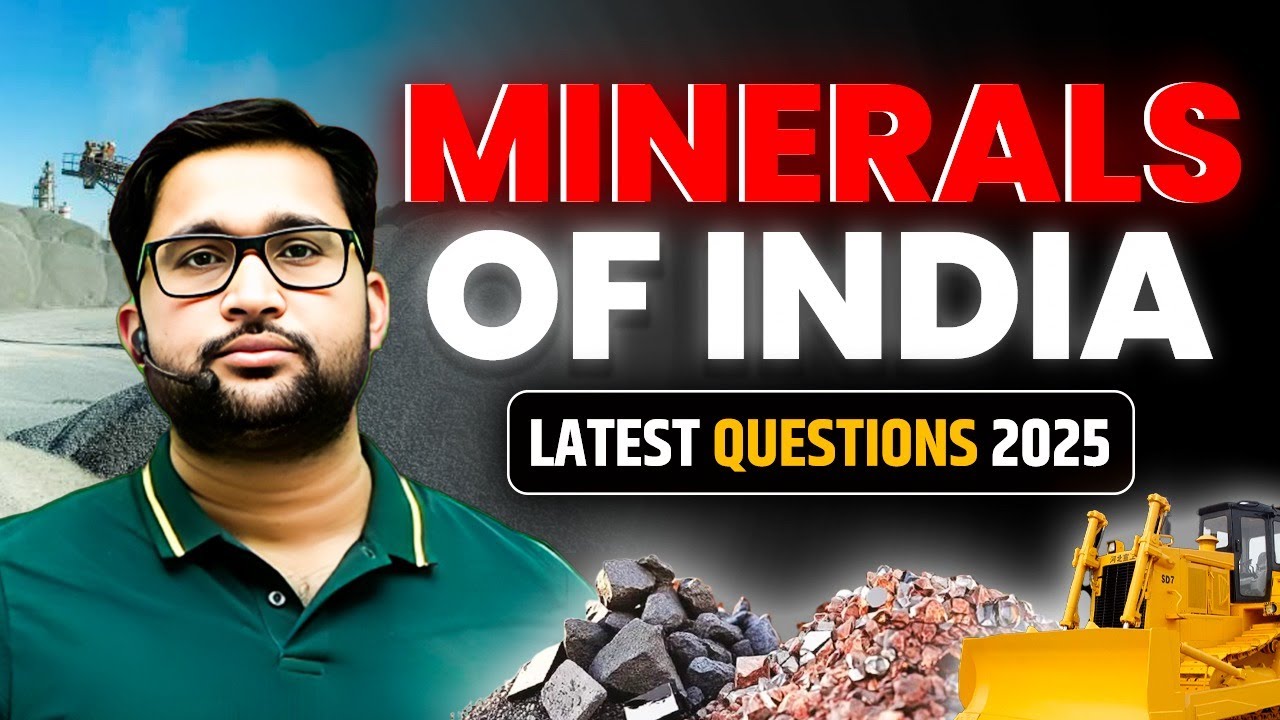 Which State in India Produces the MOST Minerals? | Mineral of India by Vivek sir #viveksirgeography