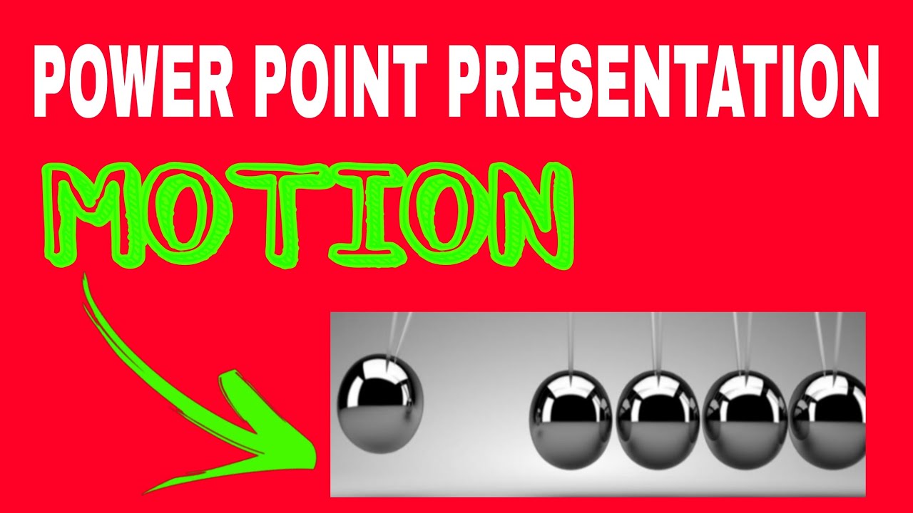 Powerpoint Presentation on Motion for class 9th ppt YouTube