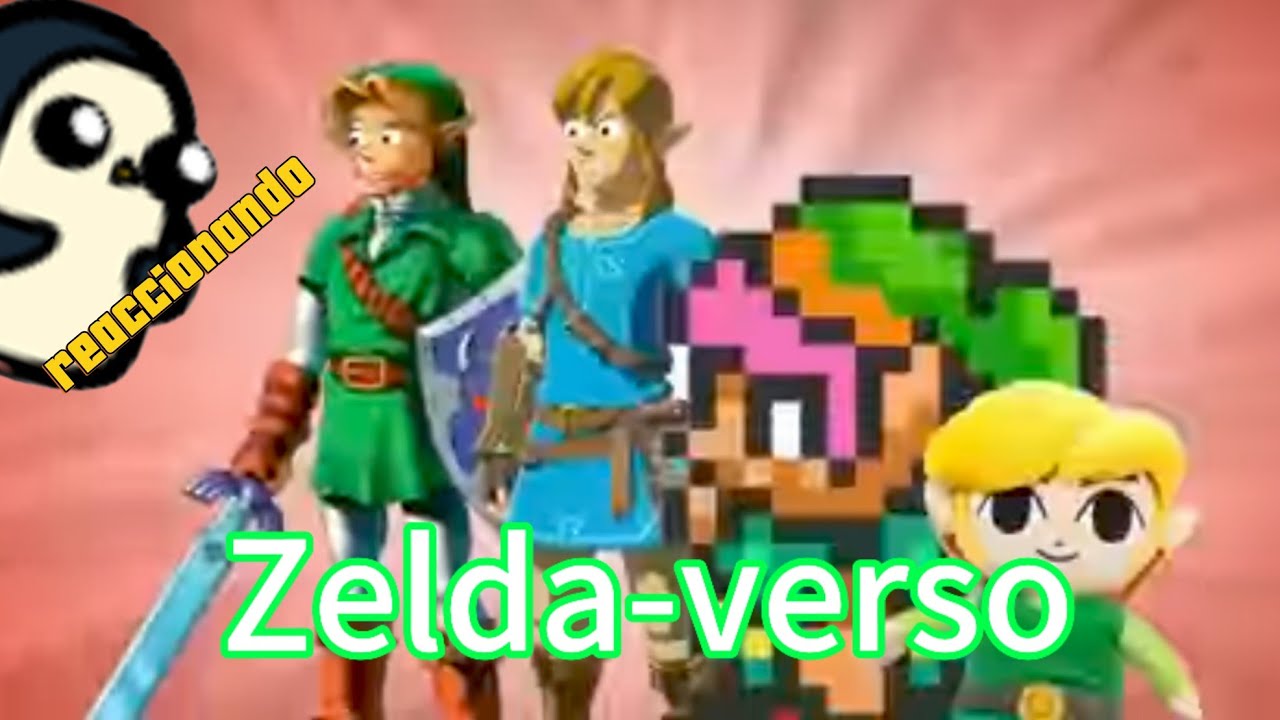 reaccionando al multiverso de zelda / partes 1, 2 y 3 #reaccion