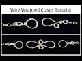 How to Make a Wire Wrapped Clasp : Easy Jewelry Tutorial
