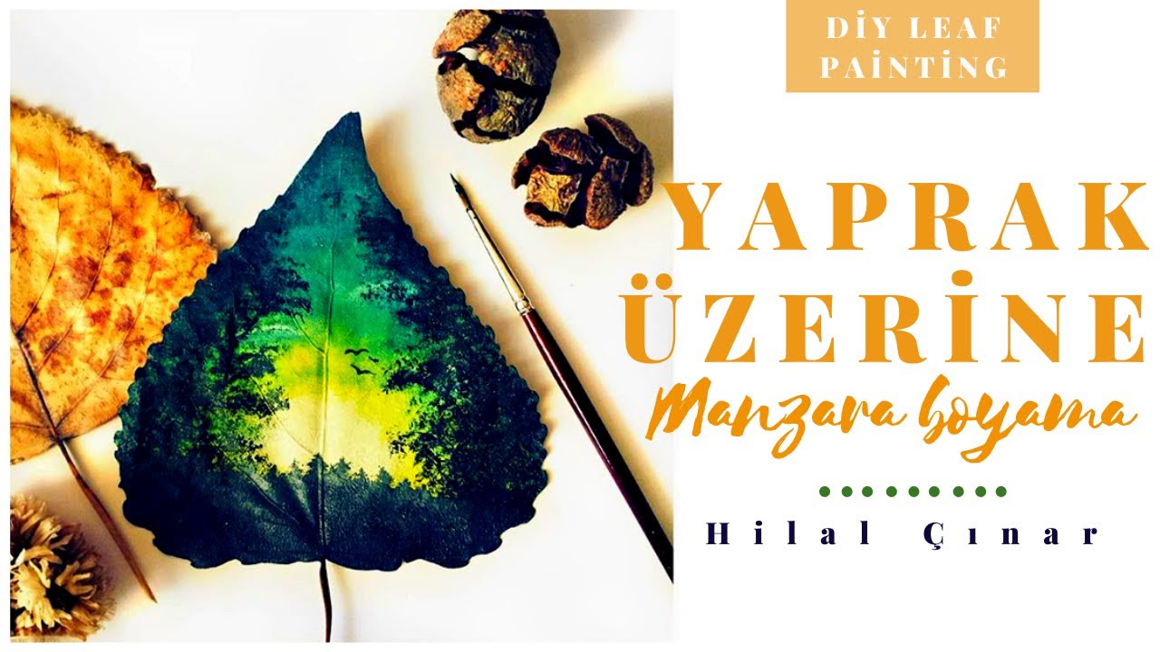 Ağaç Yaprakları ile Dekoratif Kase Yapımı Ağaç Yaprakları ile Dekoratif Kase Yapımı
