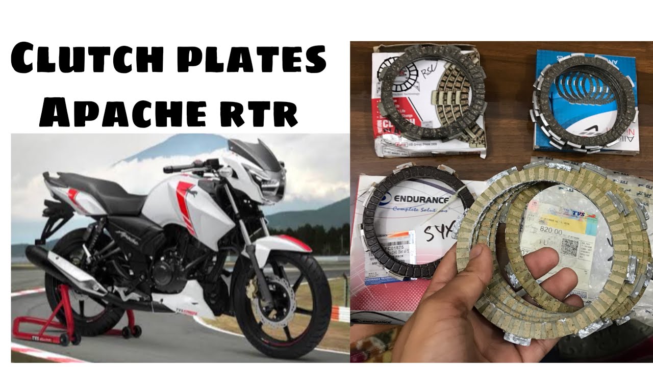 Clutch plates for apache rtr 160/180 genuine ya aftermarket ( 