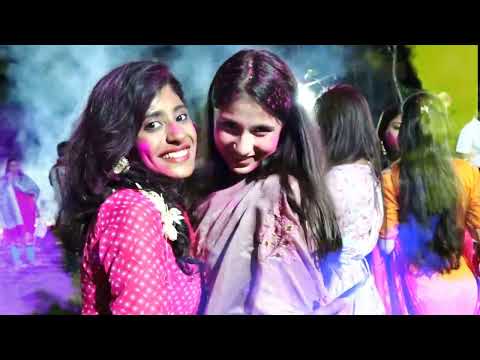 stepping stone School HOLI celebration Video 2023 || The Colourful Bonfire || Holi festival Video