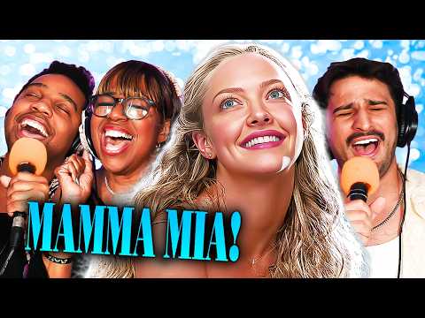our mom made us watch *Mamma Mia!* for the FIRST TIME!