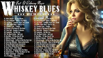 Relaxing Whiskey Blues - Top 100 Best Blues Songs - Best Electric Guitar Blues Of All Time