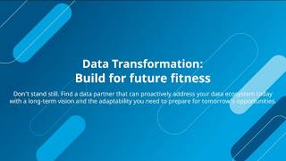 Data Transformation: Build for Future Fitness
