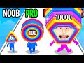 Can We Get The WORLD RECORD In LAYER MAN 3D!? (ALL LEVELS! NOOB vs PRO vs HACKER)