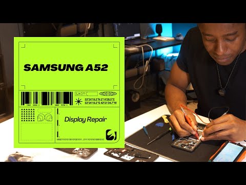 Samsung A52 Black Display repair