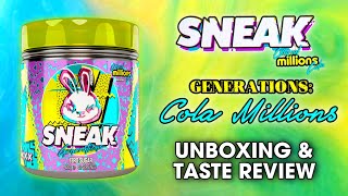 Sneak Energy GENERATIONS: Cola Millions | Unboxing & Taste Review